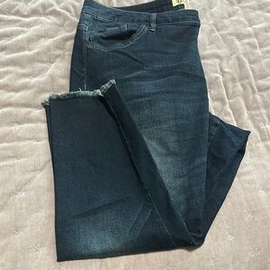 Democracy Dark Blue Ankle Jeans